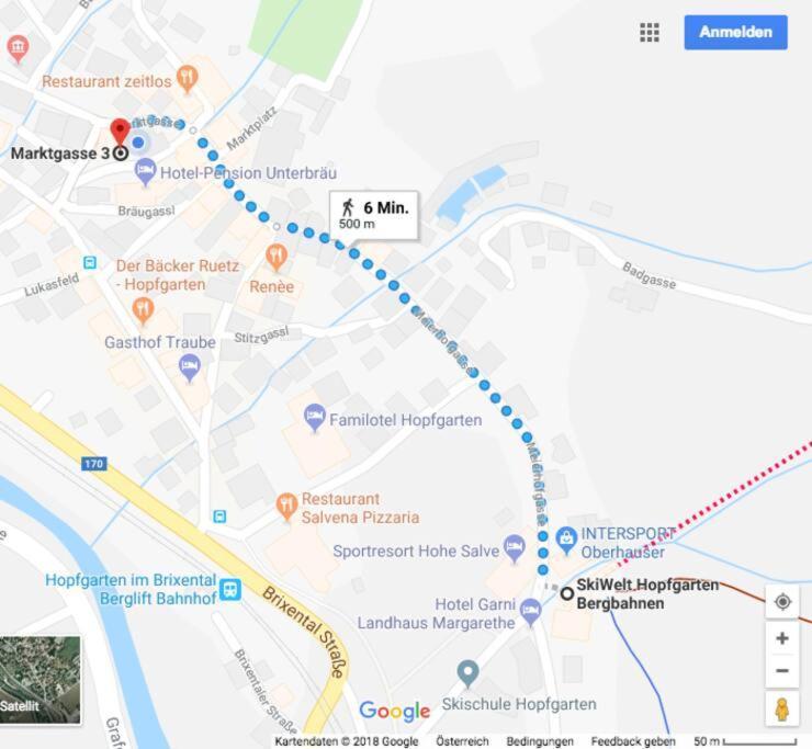 Appartement Der Buergerbote Zur Hohen Salve Hopfgarten im Brixental Extérieur photo
